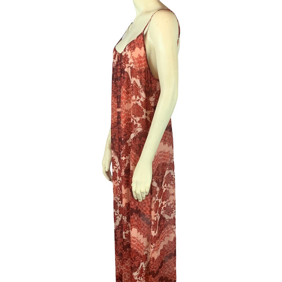 Show Me Your Mumu Turlington Maxi Dress Medium Retro Boho M Lagenlook - Picture 7 of 7